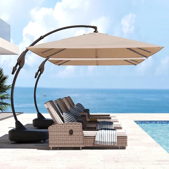 Grand Patio Large Rectangular Cantilever